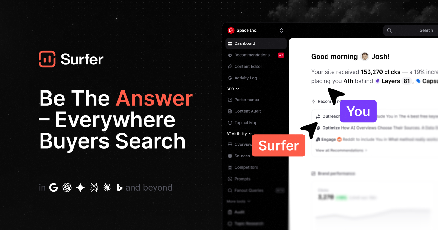 SurferSEOの公式サイト
